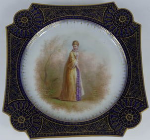 CHARLES FIELD HAVILAND PORCELAIN PLATE