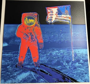 ANDY WARHOL 'MOONMAN' SCREENPRINT