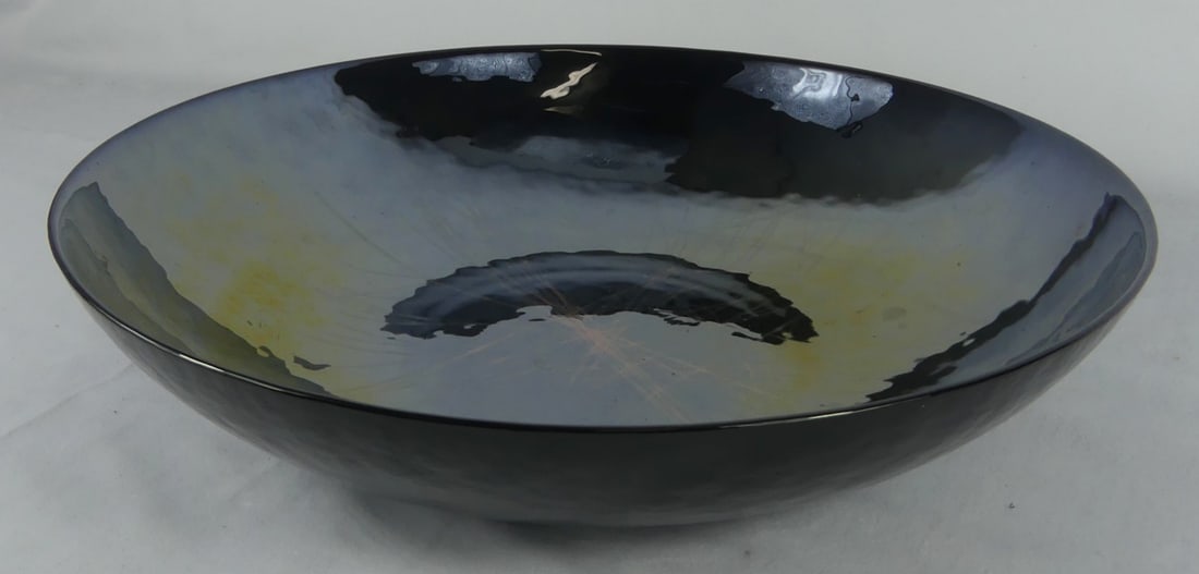 YALOS MURANO IRIDESCENT ART GLASS BOWL (1 of 7)