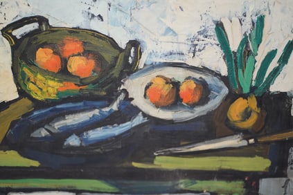 GONZALO SEBASTIAN 'STILL LIFE' OIL PAINTING CANVAS