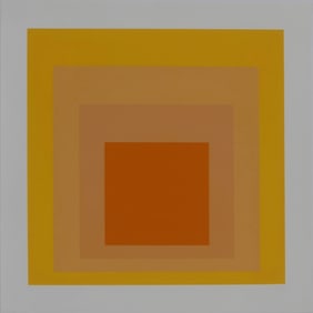 JOSEF ALBERS 'HOMAGE TO THE SQUARE' LITHOGRAPH