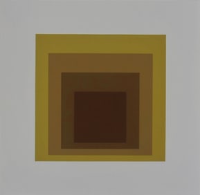 JOSEF ALBERS 'SOFT EDGE - HARD EDGE'