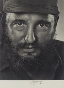 YOUSUF KARSH 'FIDEL CASTRO' SIGNED GRAVURE