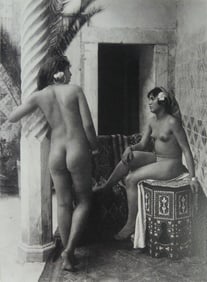 LEHNERT & LANDROCK 'STUDY OF FEMALE NUDE' PHOTO