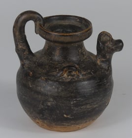 CHINESE CERAMIC ANIMAL EFFIGY VESSEL