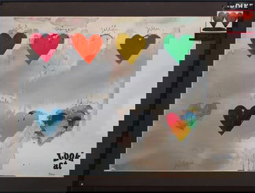 JIM DINE 'LOOK AT DINE' GALERIE MUNCHEN LITHOGRAPH