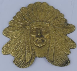 ELVIS PRESLEY OWNED INDIAN HEAD BELT BUCKLE
