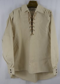 ELVIS PRESLEY OWNED TAN LONG SLEEVE SHIRT