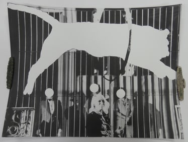 JOHN BALDESSARI 'TIGER WITH NO STRIPES'