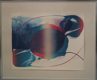 PAUL JENKINS 'PHENOMENA OPEN LIGHT' LITHOGRAPH