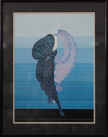 ERTE 'BEAUTY & THE BEAST' LITHOGRAPH