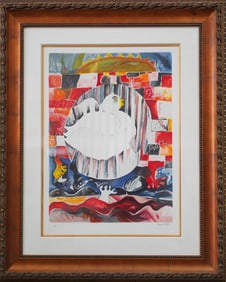 ALEXANDRA NECHITA 'EARTH' LITHOGRAPH