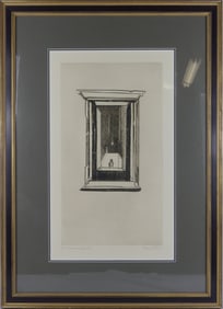 GEORGE BALL 'ROMAN WINDOW' ENGRAVING