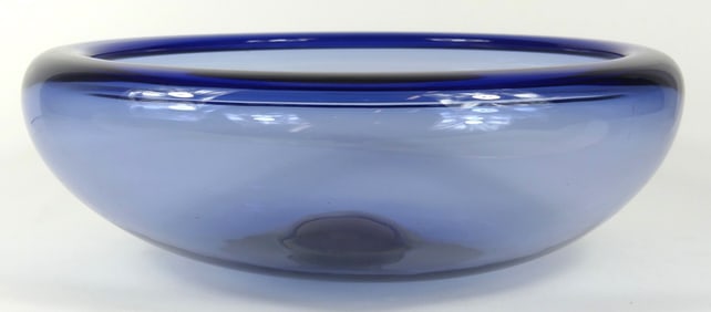 PER LUTKIN FOR HOLMEGAARD STUDIO ART GLASS BOWL