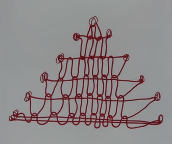 LOUISE BORGEOIS 'CROCHET III' COLOR PRINT