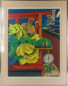 BRENDA BERGES 'FRUTERO DE SANTUCE' SILKSCREEN