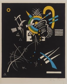 WASSILY KANDINSKY 'KLEINE WELTEN VII' LITHOGRAPH