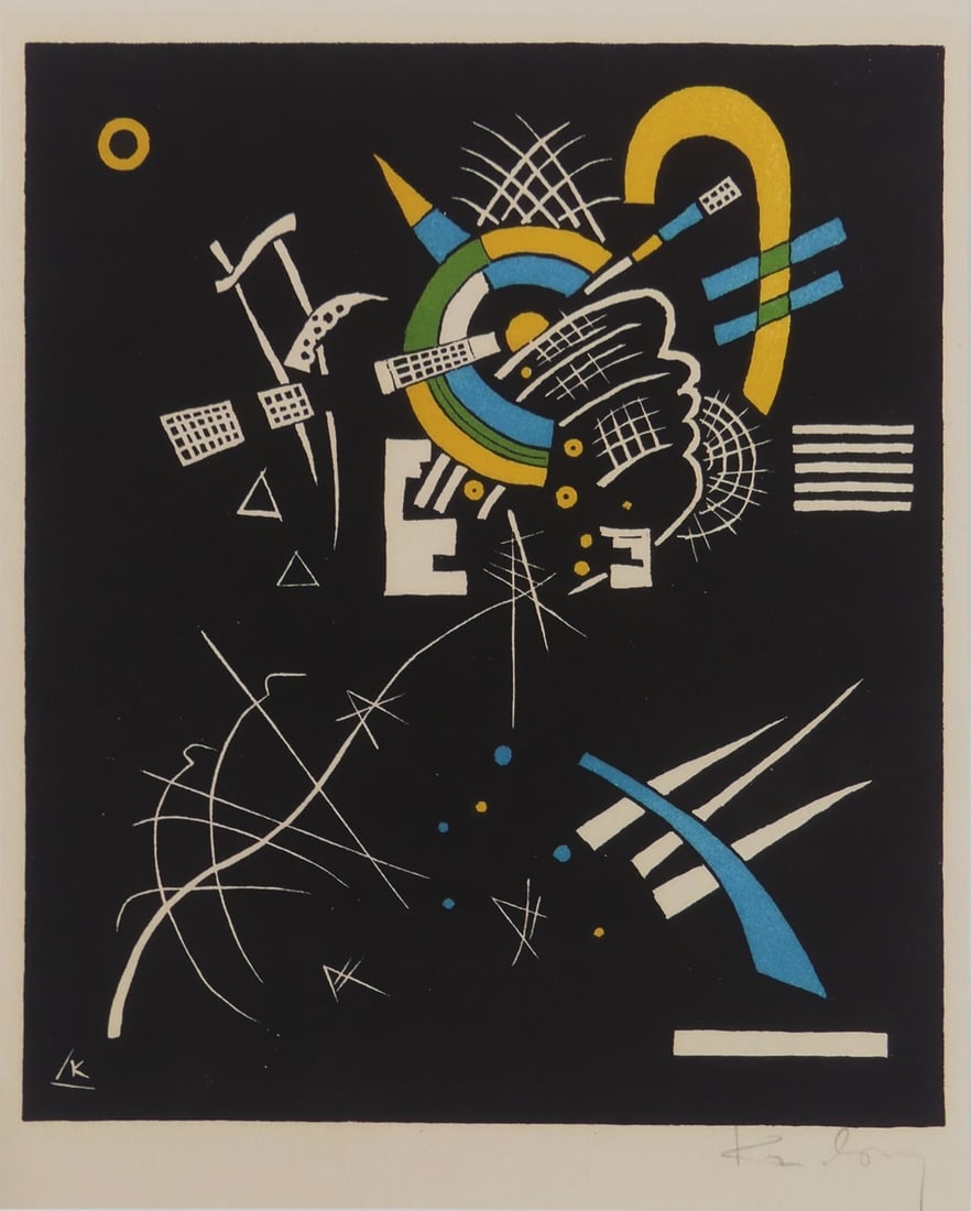 WASSILY KANDINSKY 'KLEINE WELTEN VII' LITHOGRAPH (1 of 5)