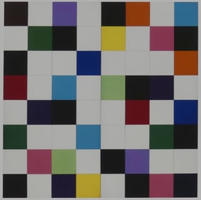 ELLSWORTH KELLY 'COLORS FOR A LARGE WALL'