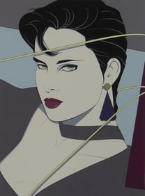 PATRICK NAGEL 'COMMEMORATIVE 11' SIGNED SERIGRAPH