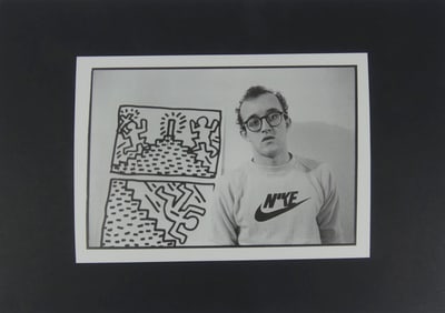 KEITH HARING PHOTO PRINT