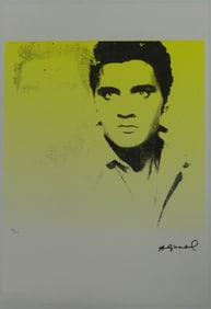 ANDY WARHOL 'ELVIS PRESLEY' LITHOGRAPH