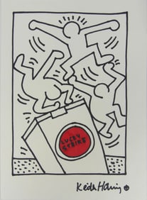 AFTER KEITH HAIRNG 'LUCKY STRIKE' DRAWING