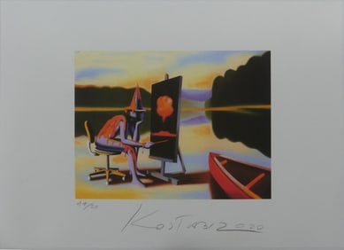 MARK KOSTABI 'PROPHETIC' LITHOGRAPH