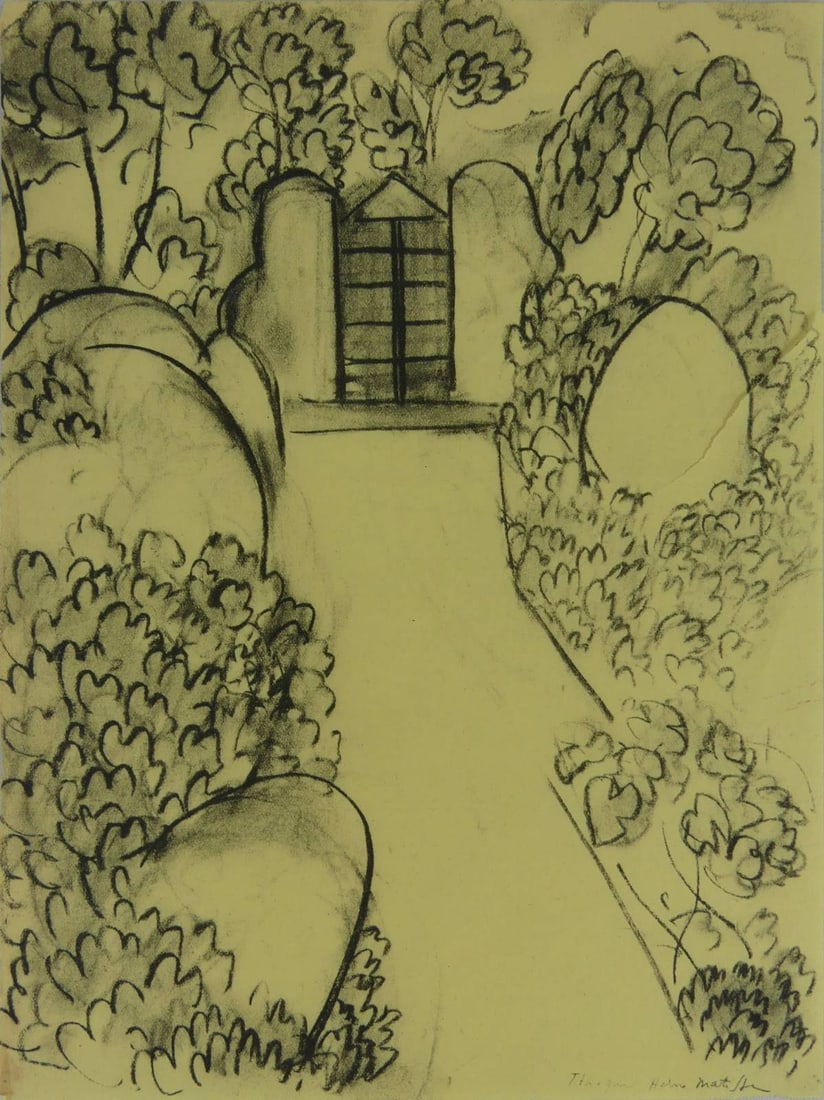 HENRI MATISSE 'ULYSSES' PRINT ON YELLOW PAPER (1 of 7)