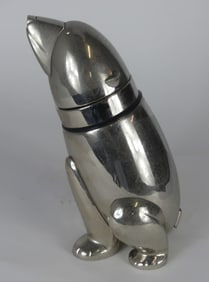 POLAR BEAR CHROMED COCKTAIL SHAKER