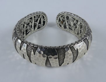 JOHN HARDY 'PALU MACAN' STERLING CUFF BRACELET