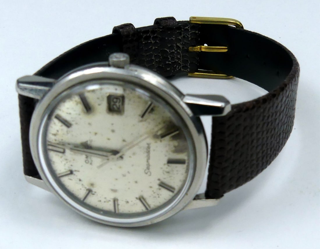 OMEGA SEAMASTER STAINLESS STEEL AUTOMATIC WATCH (1 of 10)