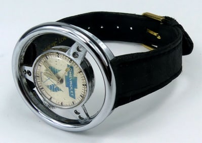 CHEVY CORVETTE STEERING WHEEL WRISTWATCH