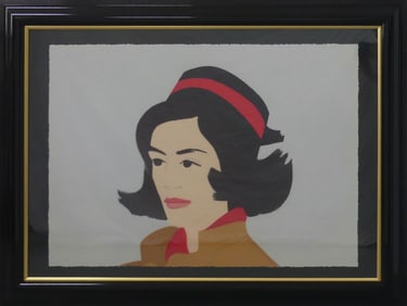 ALEX KATZ 'ADA IN A HAT' LITHOGRAPH