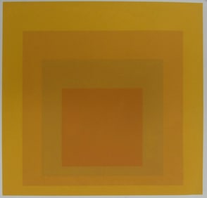 JOSEF ALBERS 'HOMAGE TO THE SQUARE' LITHOGRAPH