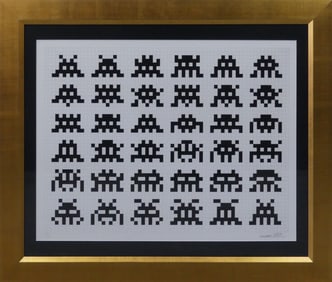 INVADER 'REPETITION VARIATION EVOLUTION'