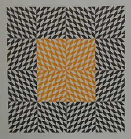ANNI ALBERS 'SECOND MOVEMENT' OFFSET LITHOGRAPH