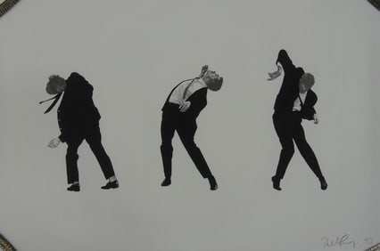 ROBERT LONGO 'MEN IN THE CITIES, PLATE I'