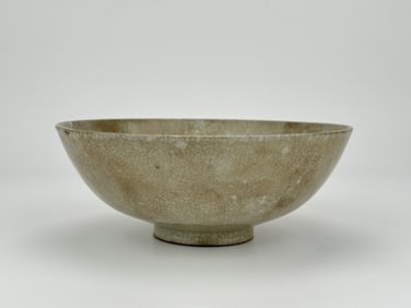 CHINESE CRACKLE GLAZED PORCELAIN BOWL