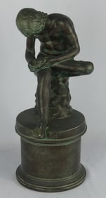 SPINARIO PATINATED METAL SCULPTURE