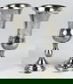 2pc BRITISH STERLING SILVER KIDDUSH CUPS