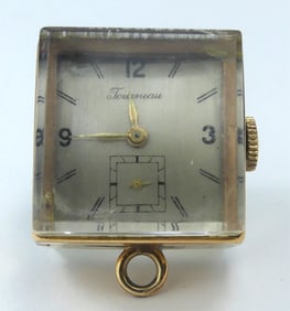 VINTAGE LADIES TOURNEAU PENDANT CUBE WATCH