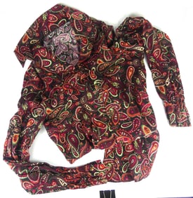 ELVIS PRESLEY OWNED PAISLEY DRESS SHIRT