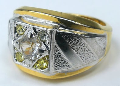 ELVIS PRESLEY OWNED TWO-TONE RING