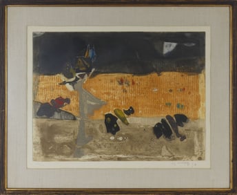 JOSE GARCIA ORTEGA ETCHING WITH AQUATINT