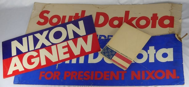 RICHARD NIXON / SPIRO AGNEW PRESIDENTIAL CAMPAIGN