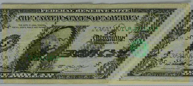 BANKSY DISMALAND 'DUMBO' US DOLLAR