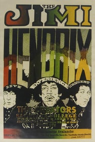 JIMI HENDRIX EXPERIENCE 'THE CREATORS' POSTER