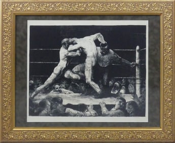 GEORGE BELLOWS 'A STAG AT SHARKEY'S'