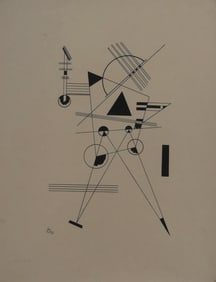 WASSILY KANDINSKY 'LITHOGRAPHIE No 1'